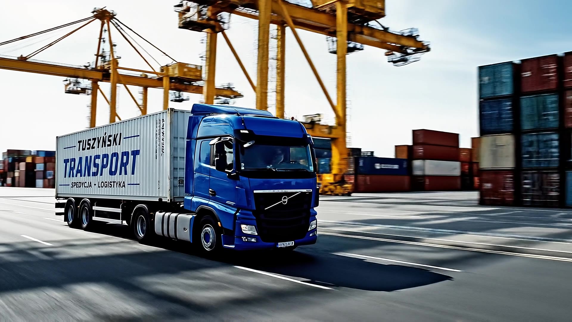 Transport kontenerów morskich — Tuszyński Transport